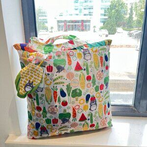 My Neighbor Totoro Corn Eco Bag Recycle Reusable Foldable Shopping Bag Plush